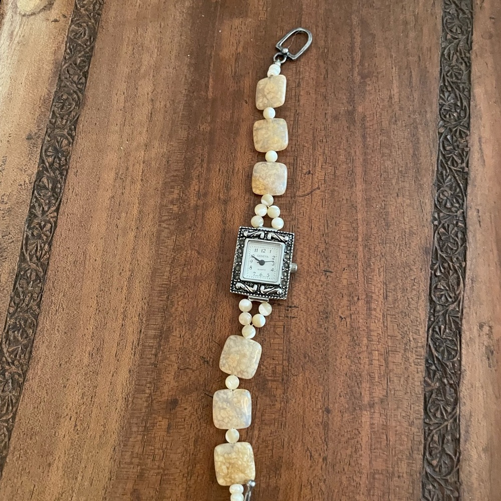 Vintage Geneva Jasper? Silver Women's working Watch